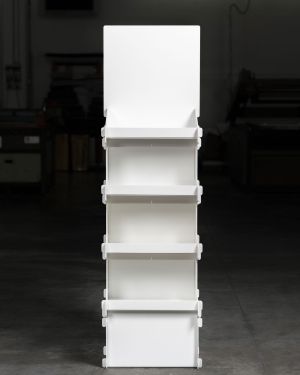 Espositori da Terra a Ripiani in Polipropilene