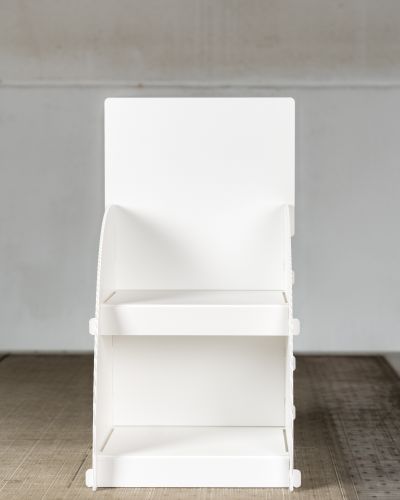 Espositore da Banco a Ripiani in Polipropilene