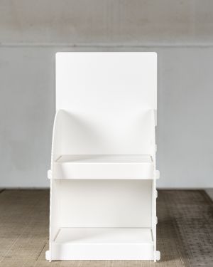 Espositore da Banco a Ripiani in Polipropilene