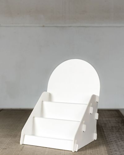 Espositore da Banco a Gradini in Polipropilene