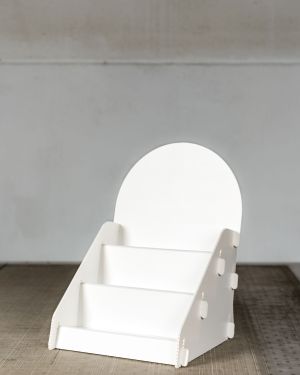 Espositore da Banco a Gradini in Polipropilene