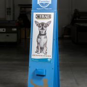 Display da esterno in polipropilene stampabile