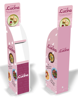 Espositore per riviste e cataloghi